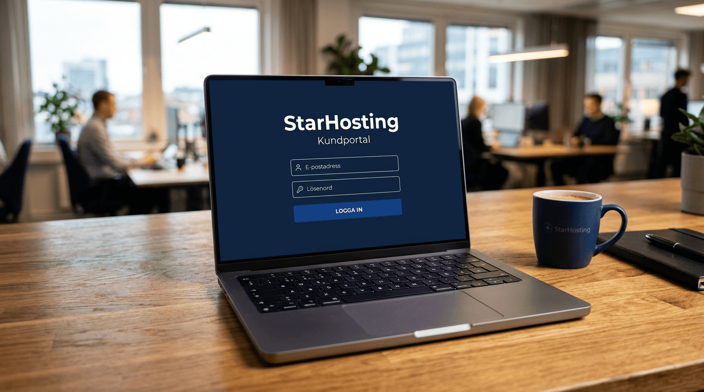 Logga in till Star Hosting kundportal